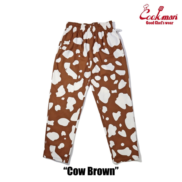 Cookman Chef Pants - Cow : Brown