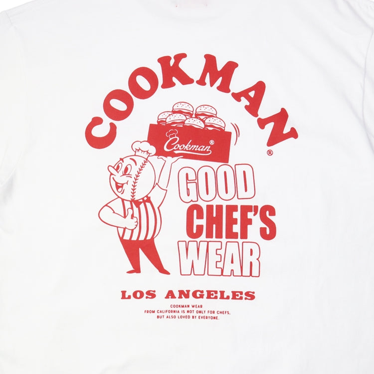 Cookman T-shirts - Food Vendor : White