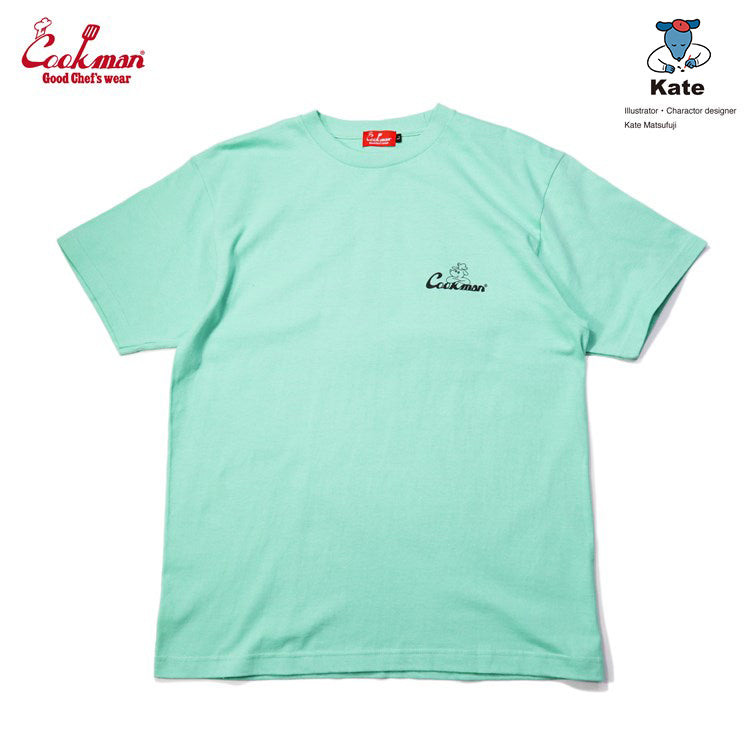 Cookman T-shirts -Kate Tasty Logo : Light Green