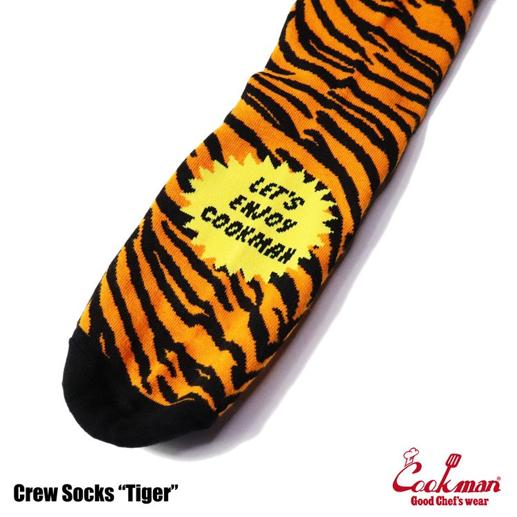 Cookman Crew Socks - Tiger