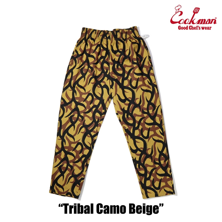 Cookman Chef Pants - Tribal Camo : Beige