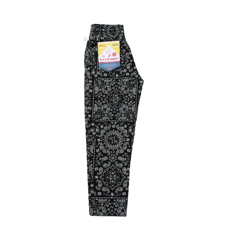 Chef Pants - Paisley : Black