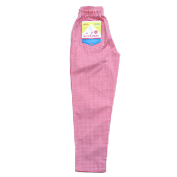 Cookman Chef Pants - Gingham Red