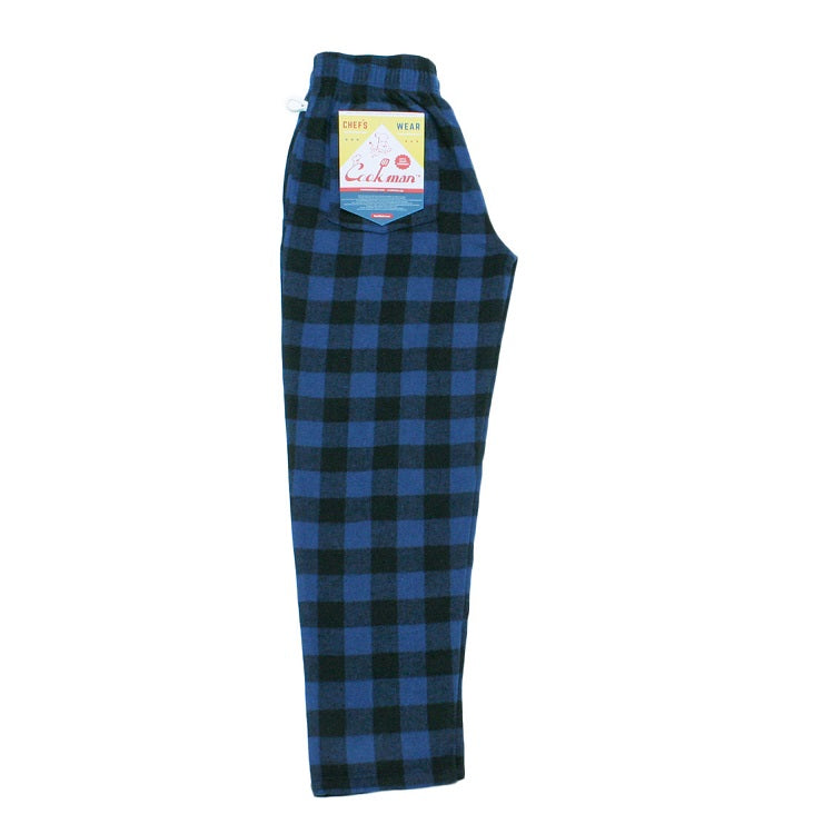 Cookman Chef Pants - Nel Buffalo Plaid : Blue