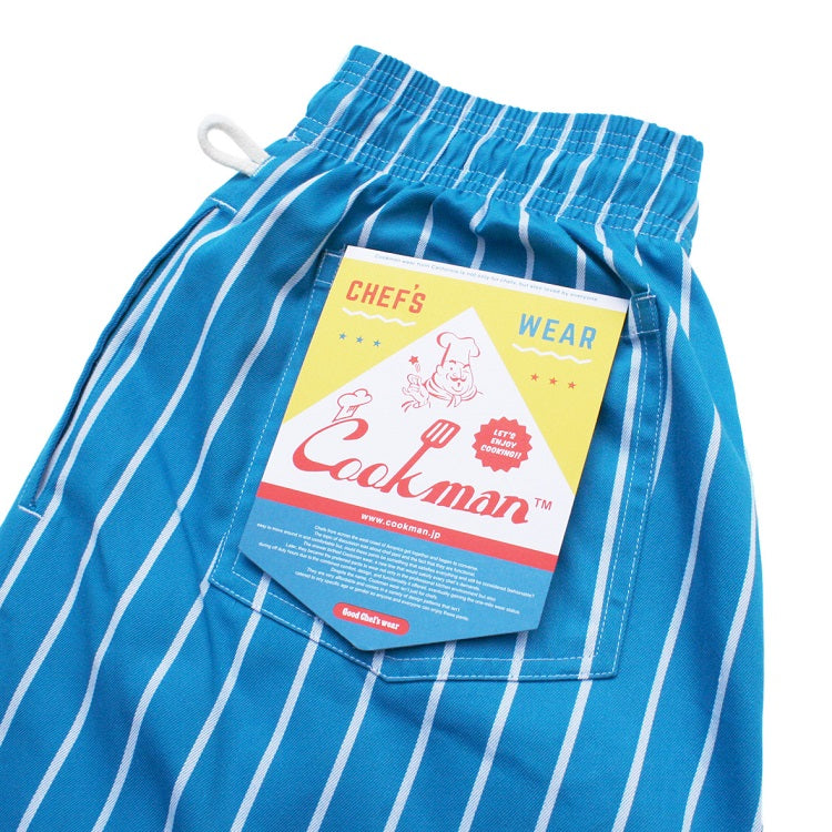 Cookman Chef Pants - Stripe : Light Blue