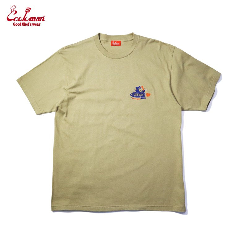 Cookman T-shirts - Rabbit : Beige