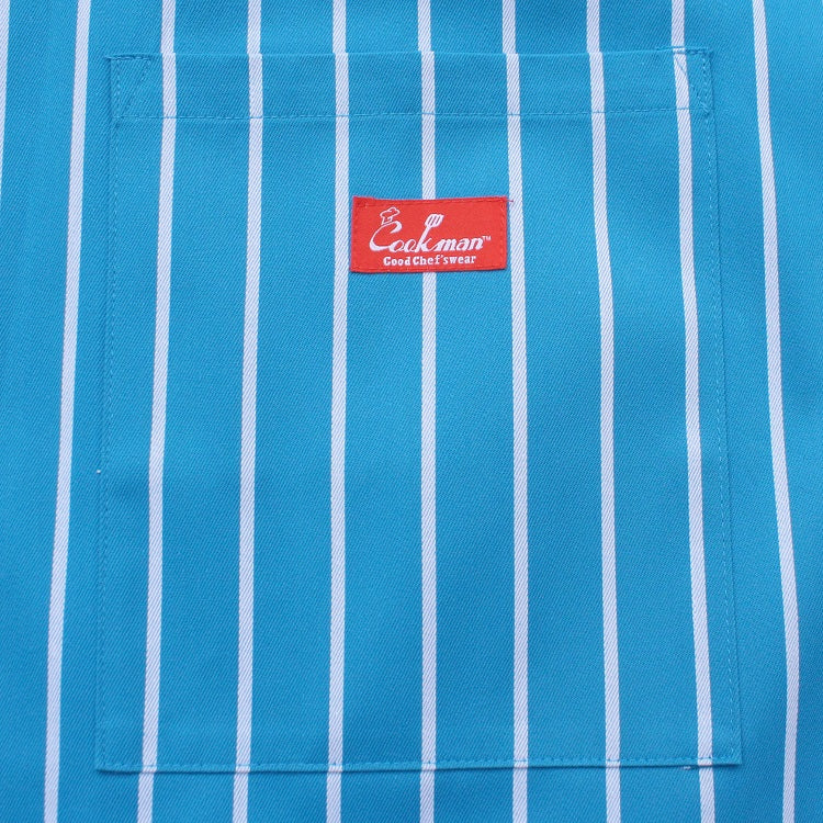 Cookman Waist Apron - Stripe : Light Blue