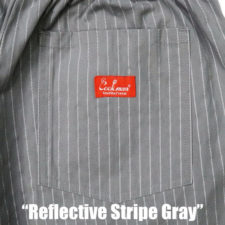 Cookman Chef Pants - Reflective Stripe : Gray