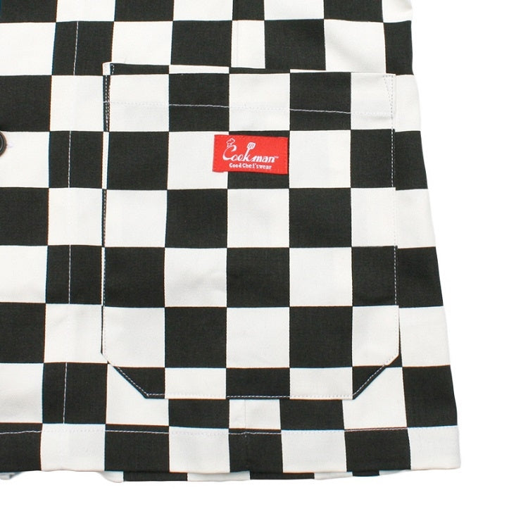 Cookman Lab Jacket - Checker : Black