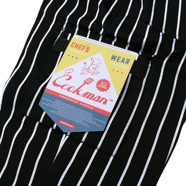 Cookman Chef Pants Cargo - Stripe : Black