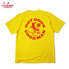 Cookman T-shirts - Hot Dog Hitter : Yellow