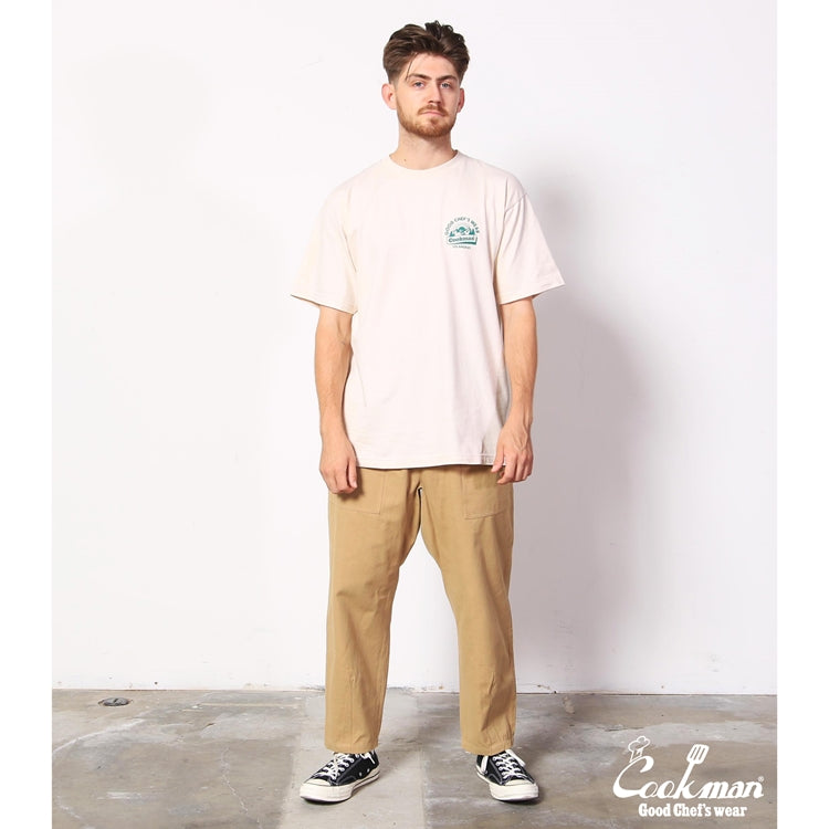 Cookman Harvest Pants Cropped Canvas - Beige