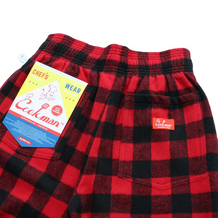 Cookman Chef Pants - Nel Buffalo Plaid : Red