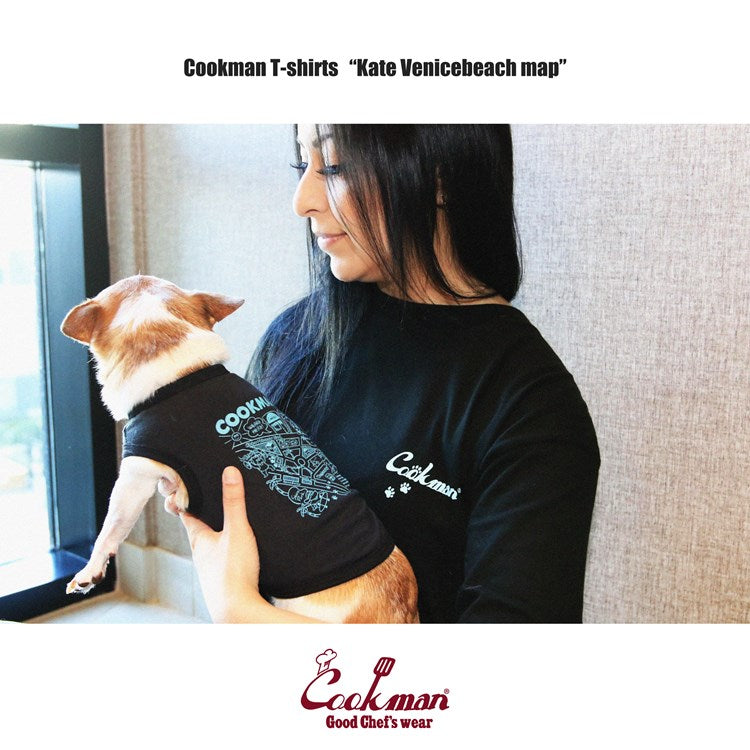 Cookman T-shirts -Kate Venicebeach map : Black