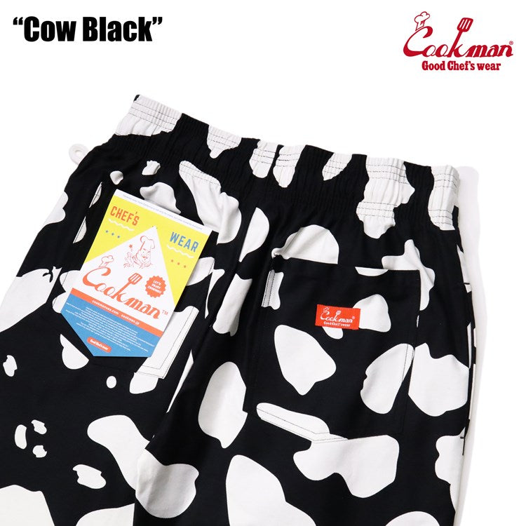 Cookman Chef Pants - Cow : Black