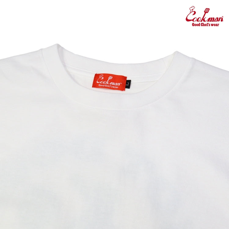 Cookman T-shirts - Chef Hat LA : White