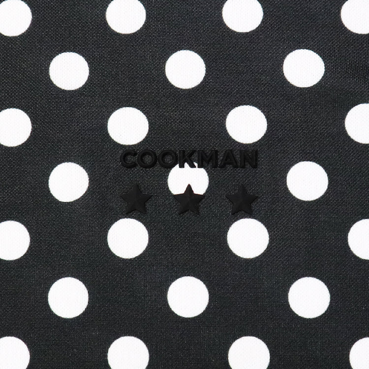 Cookman Polo Shirts - Dots : Black