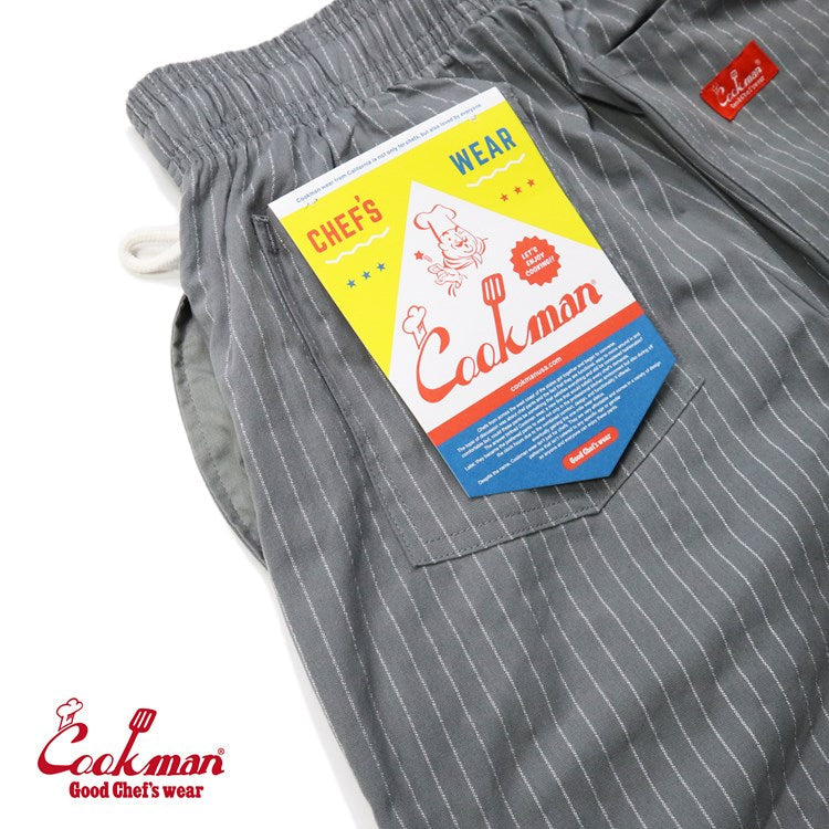 Cookman Chef Pants - Reflective Stripe : Gray