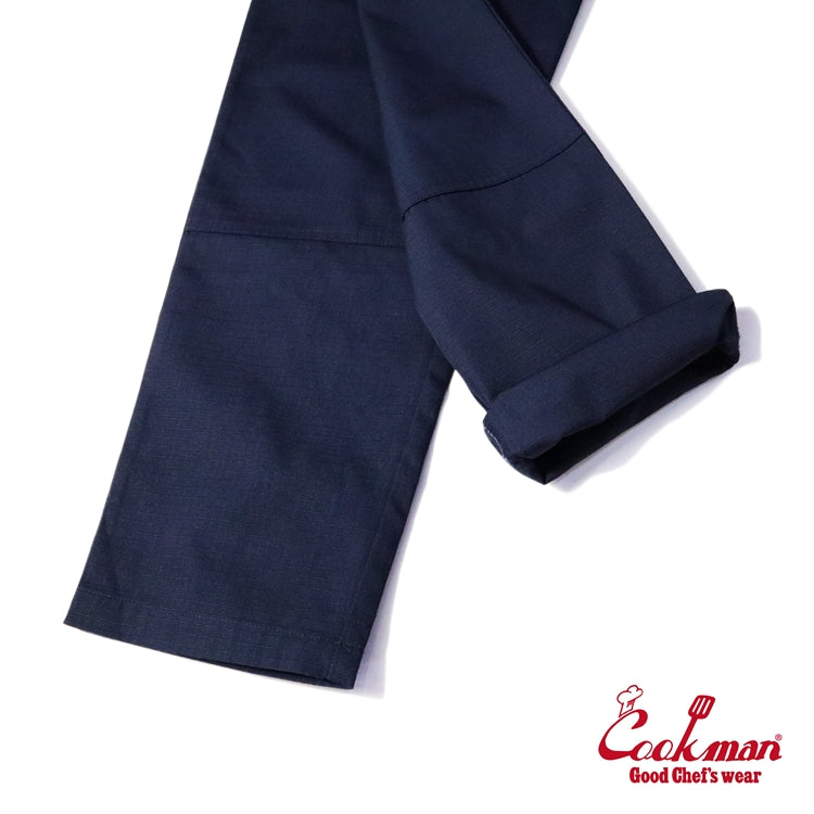 Cookman Chef Pants - Double Knee Ripstop : Navy