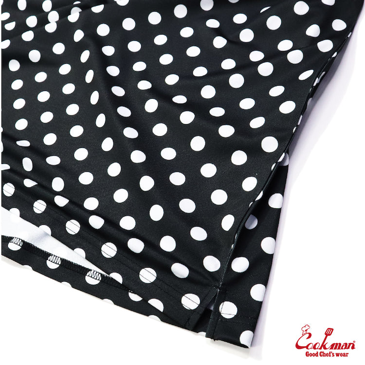 Cookman Polo Shirts - Dots : Black