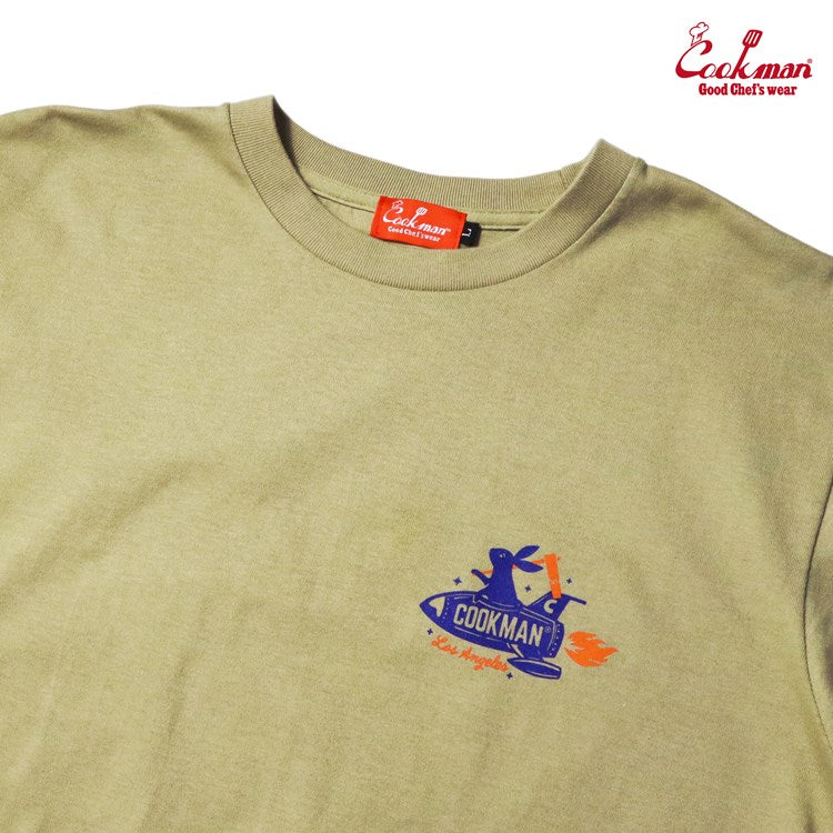 Cookman T-shirts - Rabbit : Beige