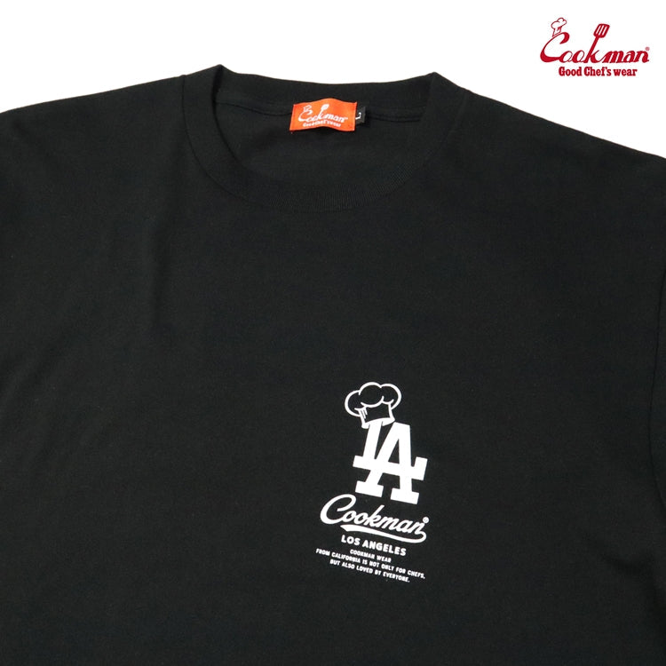 Cookman T-shirts - Chef Hat LA : Black