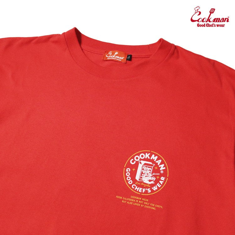 Cookman T-shirts - Cereal : Red