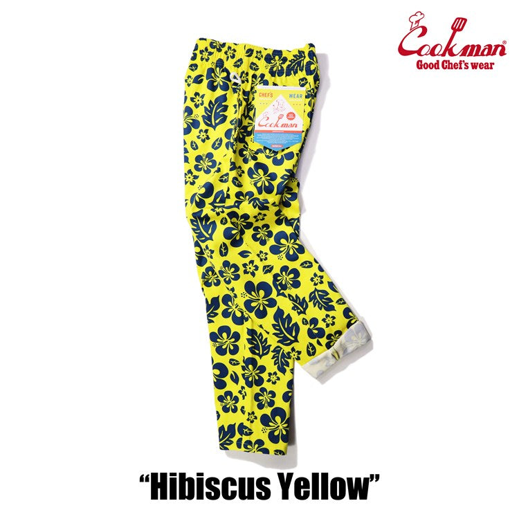 Cookman Chef Pants - Hibiscus : Yellow