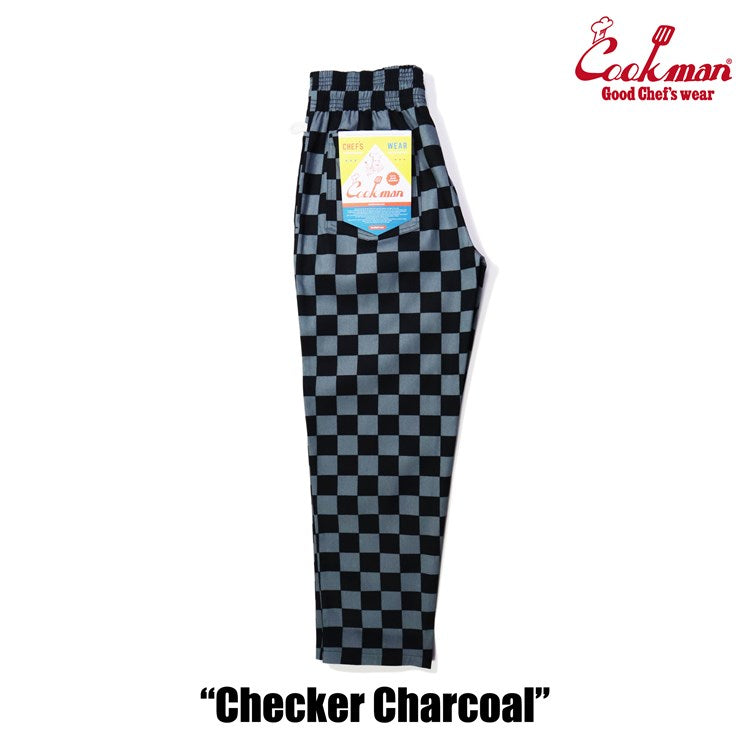 Cookman Chef Pants - Checker : Charcoal