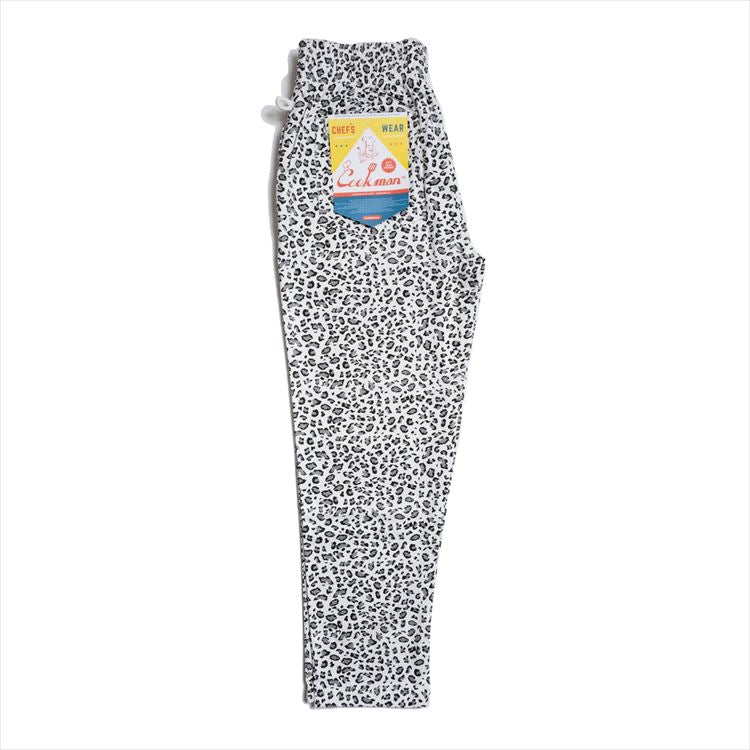 Cookman Chef Pants - Snow Leopard