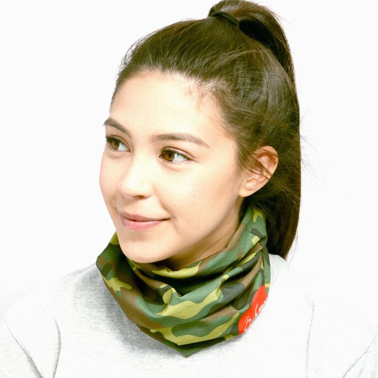 Cookman Chef's Scarf - Camo Green  (Woodland)