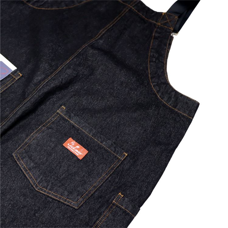 Cookman Fisherman's Bib Overall - Denim : Black