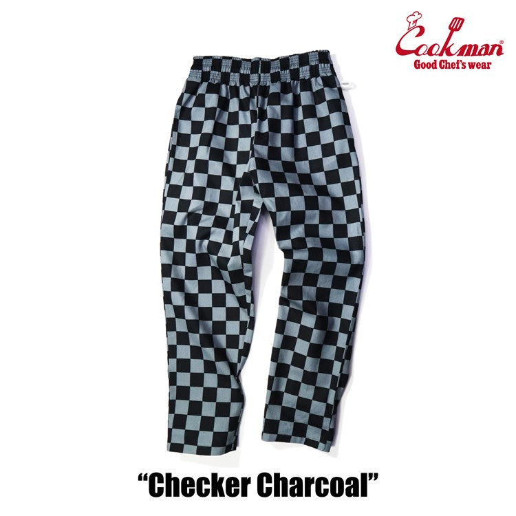 Cookman Chef Pants - Checker : Charcoal