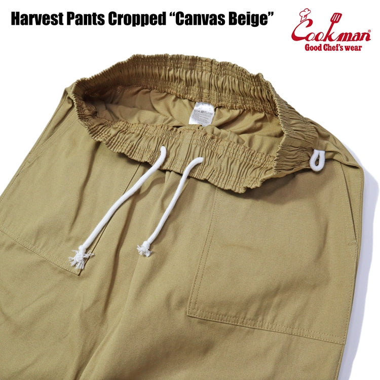 Cookman Harvest Pants Cropped Canvas - Beige