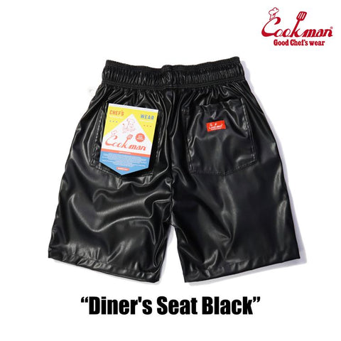 Cookman Chef Short Pants - Diner’s Seat : Black