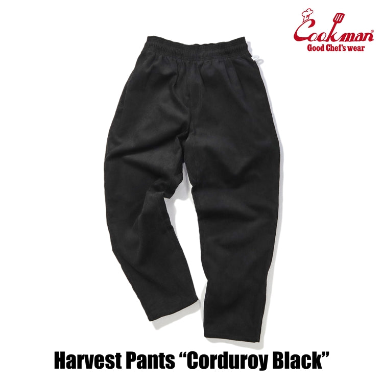 Cookman Harvest Pants - Corduroy : Black