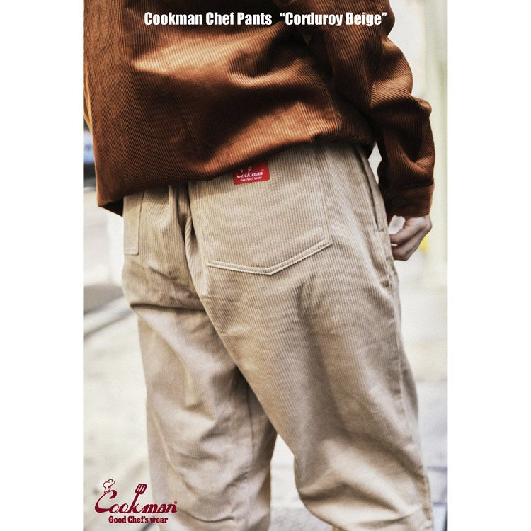 Cookman Chef Pants - Corduroy : Beige