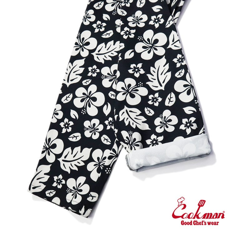 Cookman Chef Pants - Hibiscus : Black