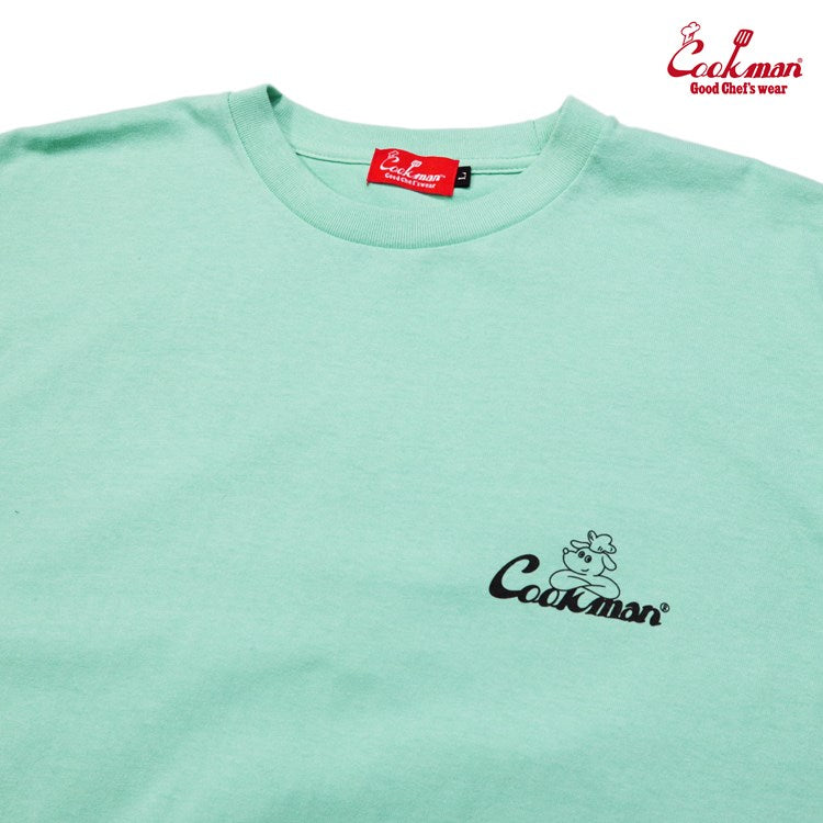 Cookman T-shirts -Kate Tasty Logo : Light Green