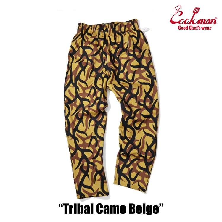 Cookman Chef Pants - Tribal Camo : Beige