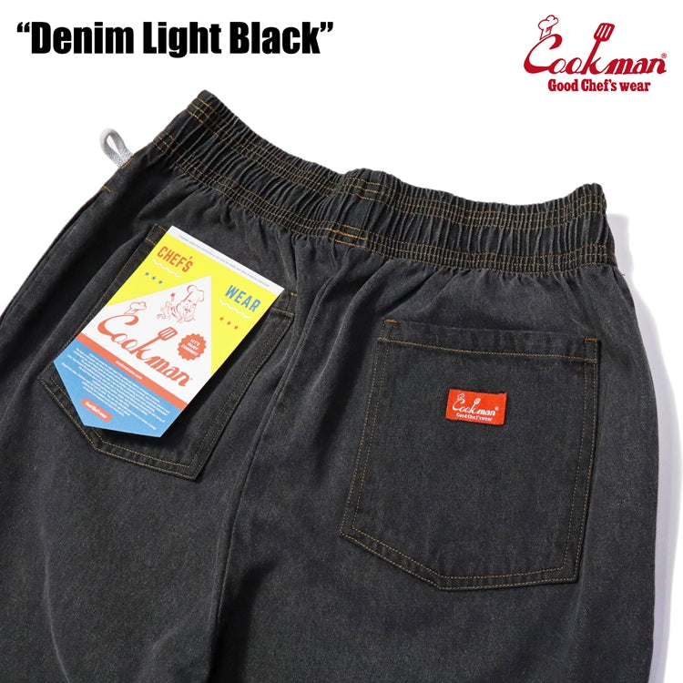 Cookman Chef Pants - Denim : Light Black