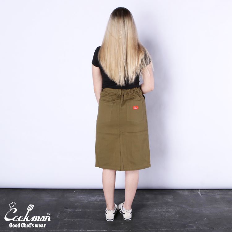 Cookman Baker's Skirt - Olive