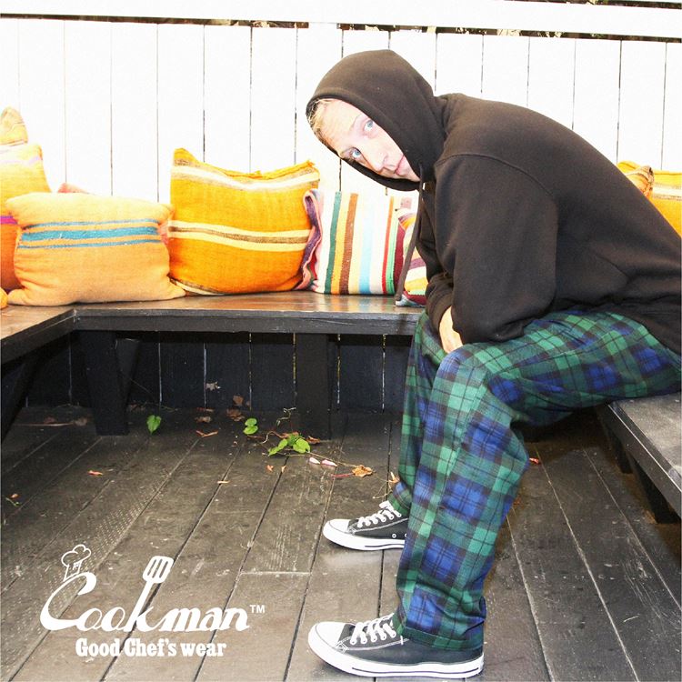 Cookman Chef Pants - Black Watch Plaid