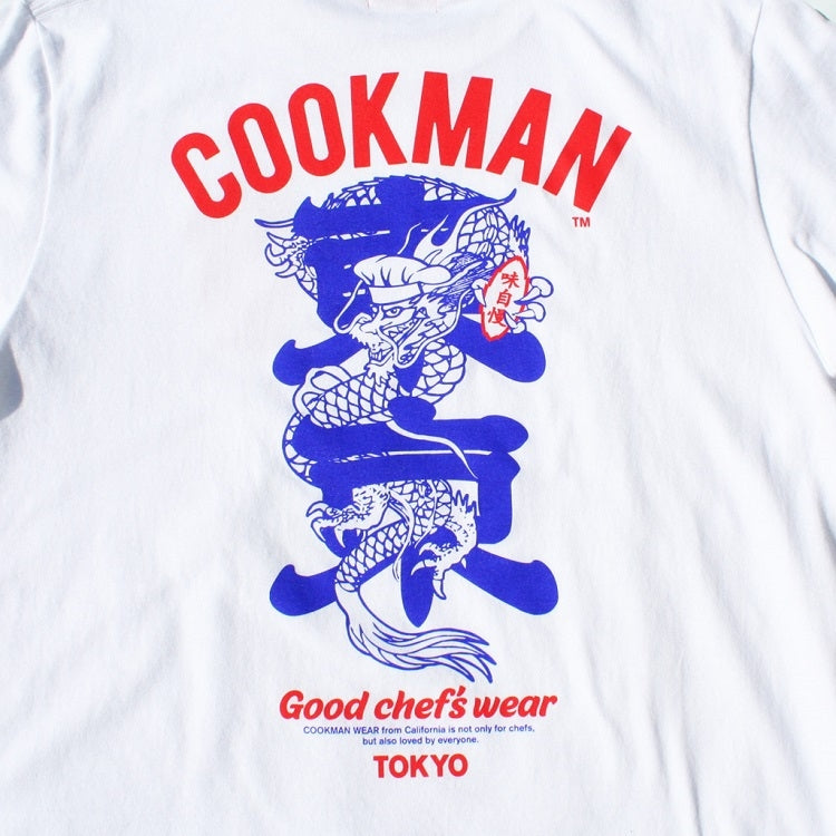 Cookman T-shirts - Tokyo Dragon - White