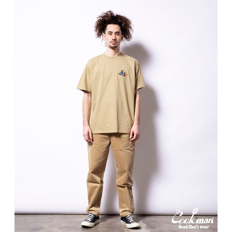 Cookman T-shirts - Rabbit : Beige