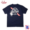 Cookman T-shirts - Pabst Ribbon Chef : Navy