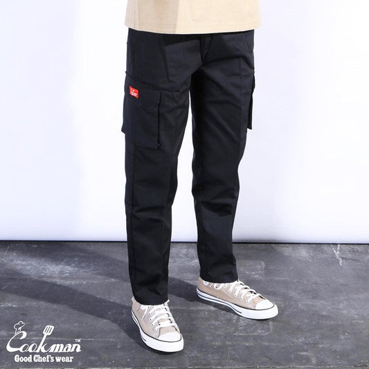 Cookman Chef Pants Cargo - Ripstop : Black