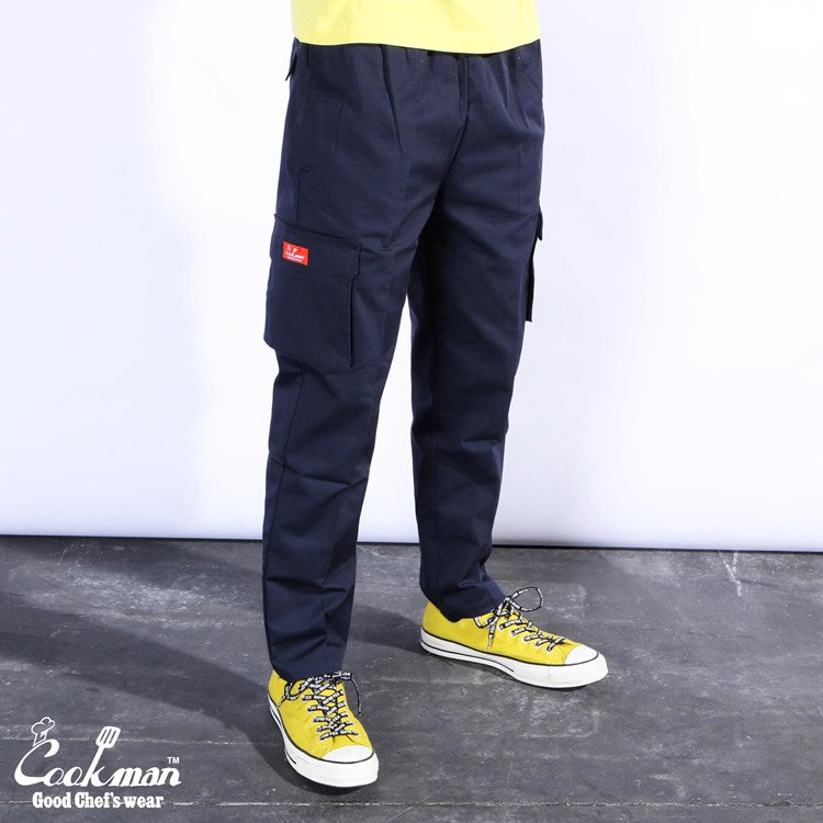 Cookman Chef Pants Cargo - Ripstop : Navy