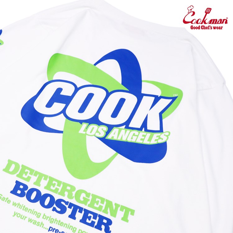 Cookman Long Sleeve T-shirts - Laundry : White