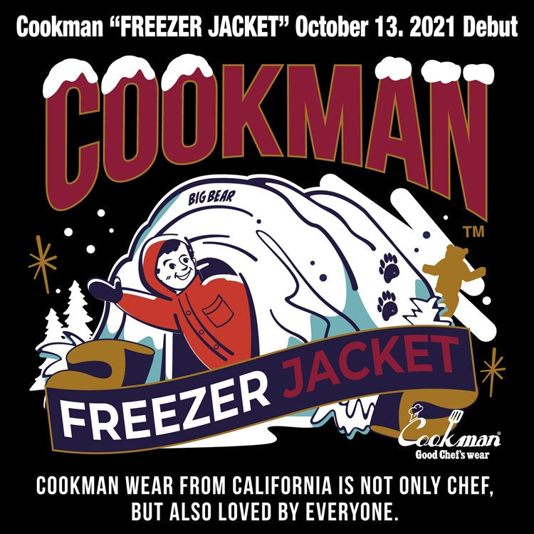 Cookman Freezer Jacket - Black